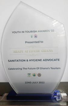 Plaque Award received from TOSOGA