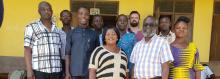 Friends of SHAPE Attitude Ghana from Switzerland visit Winneba schools